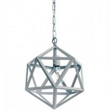 Φωτιστικό Κρεμαστό Μονόφωτο Φ30cm E27 230V Λευκό 4418-WH